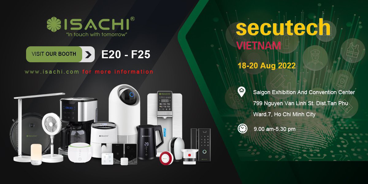 ISACHI - Leading AIoT System tham gia triển lãm Secutech Việt Nam